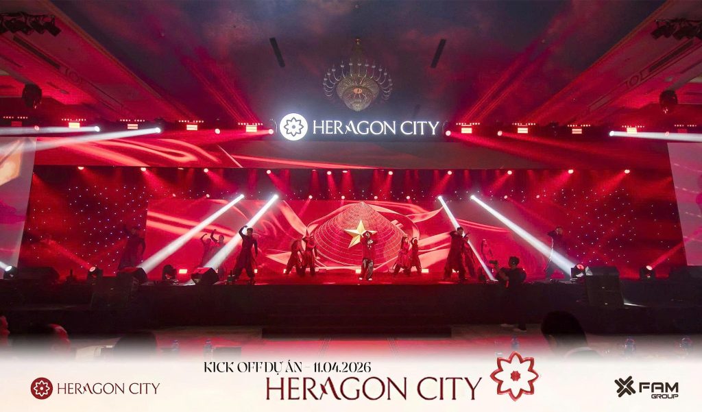 KHÔNG KHÍ BÙNG NỔ TẠI LỄ RA QUÂN DỰ ÁN HERAGON CITY