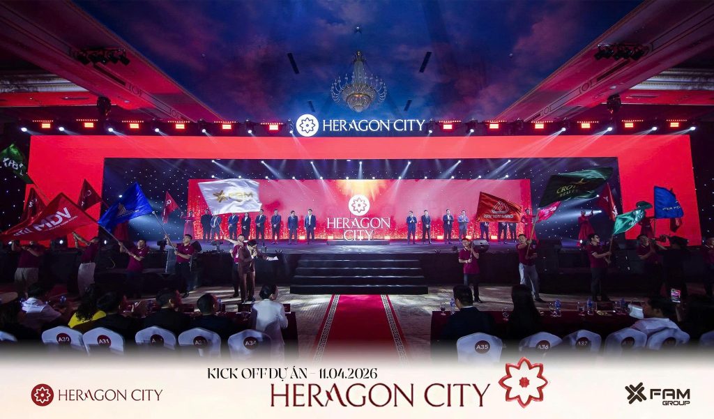 KHÔNG KHÍ BÙNG NỔ TẠI LỄ RA QUÂN DỰ ÁN HERAGON CITY