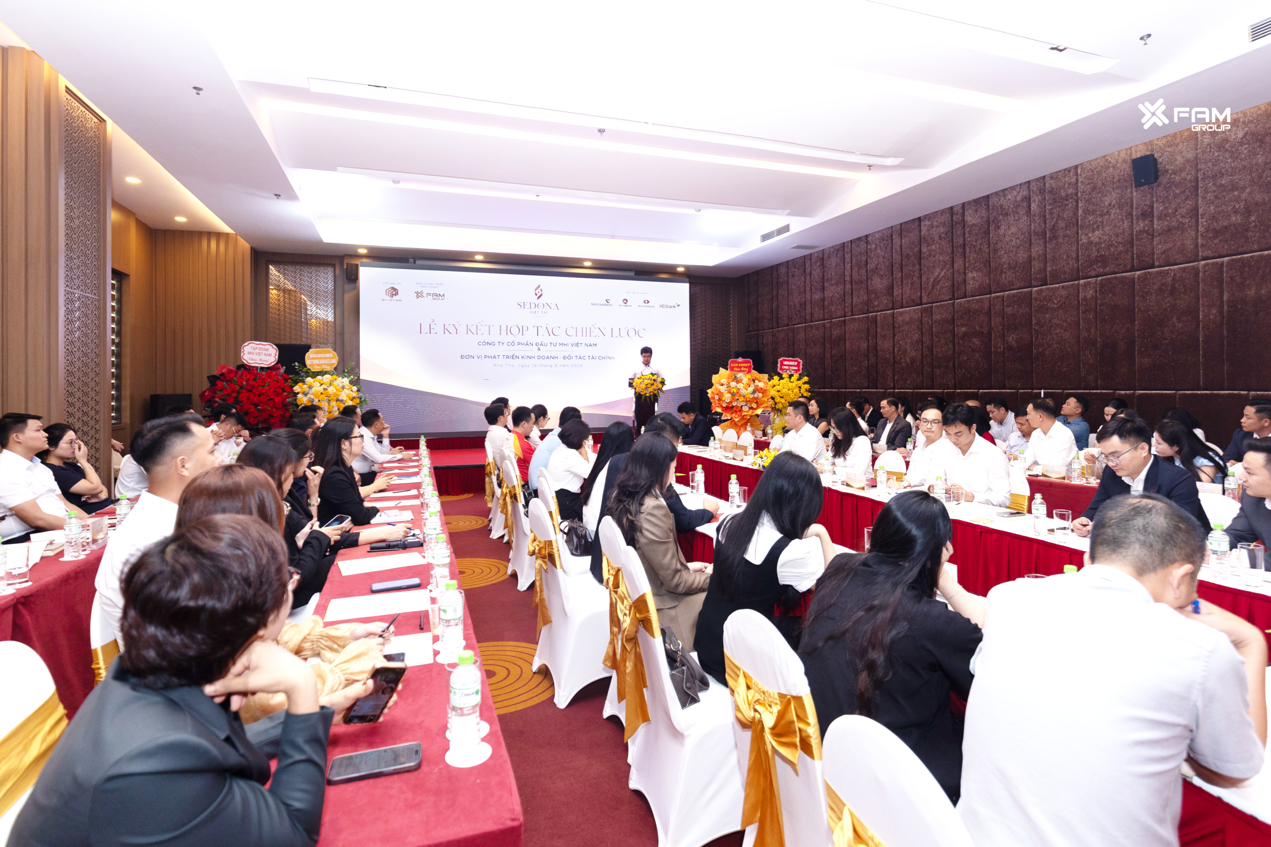 CHỦ ĐẦU TƯ MHI VIỆT NAM KÝ KẾT HỢP TÁC CHIẾN LƯỢC VỚI FAM GROUP VÀ 4 NGÂN HÀNG LỚN PHÁT TRIỂN DỰ ÁN SEDONA VIỆT TRÌ